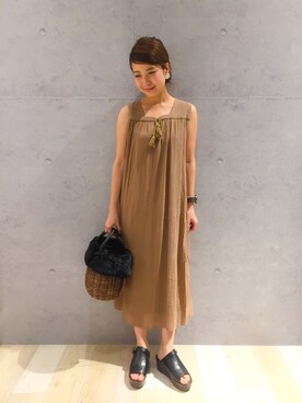 minaさん（レディース・155cm）の夏コーディネート