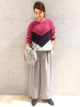 minaさん(レディース・155cm)の冬コーディネート