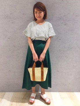 minaさん(レディース・155cm)の夏コーディネート