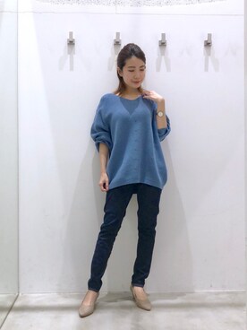 minaさん（レディース・155cm）の冬コーディネート