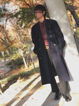 はなまるさん（メンズ・176cm）の冬コーディネート