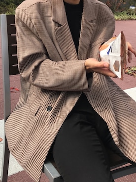 「FitUs（フィットアース）のアイテム」を使った、たつさん（メンズ・170cm）の秋コーディネート