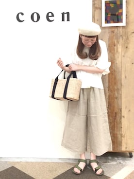 coen よこやまさん（レディース・158cm）の春コーディネート