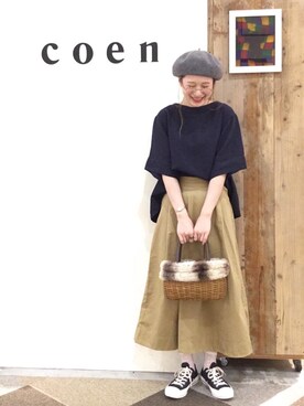 coen よこやまさん（レディース・158cm）の夏コーディネート