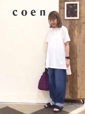 coen よこやまさん（レディース・158cm）の夏コーディネート