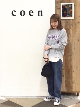 coen よこやまさん(レディース・158cm)の夏コーディネート
