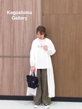 「MEI（メイ）のアイテム」を使った、coen よこやまさん（レディース・158cm）の春コーディネート