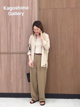 「coen」｜coen よこやまさん（レディース・158cm）の春コーディネート