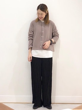 coen よこやまさん(レディース・158cm)の秋コーディネート