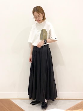 「ポケT」｜coen よこやまさん（レディース・158cm）の夏コーディネート