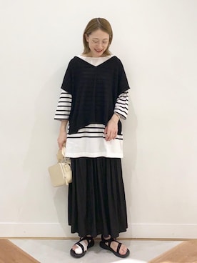 coen よこやまさん（レディース・158cm）の夏コーディネート