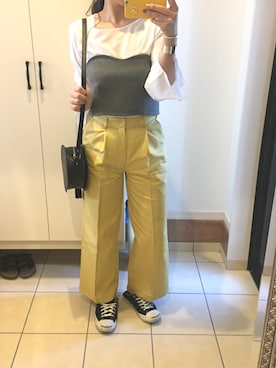 ERIKAさん（レディース・164cm）の春コーディネート