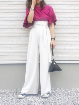 ERIKAさん（レディース・164cm）の夏コーディネート