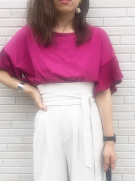 ERIKAさん（レディース・164cm）の夏コーディネート