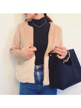 ERIKAさん(レディース・164cm)の冬コーディネート