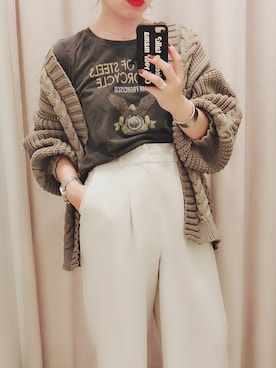 ERIKAさん（レディース・164cm）の秋コーディネート