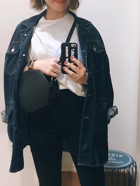 「アイテム（ブルゾン）」を使った、ERIKAさん（レディース・164cm・30代）の秋コーディネート