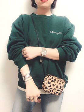 「asos（エイソス）のアイテム（バッグ）」を使った、ERIKAさん（レディース・164cm）の秋コーディネート