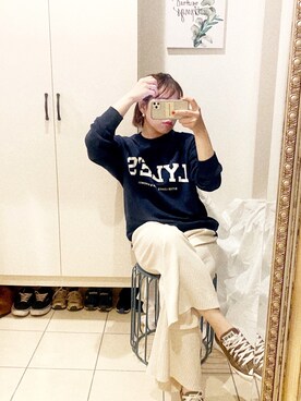 ALLEGE（アレッジ）の「【ALLEGE(アレッジ)】Print sweat（スウェット
