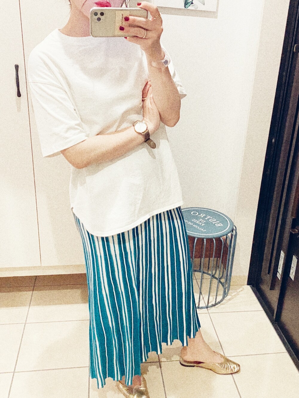 アダムエロペ 【19SS新色】ＢＩＧ ＴＥＥ ベージュ ADAM ET ROPE'（アダムエロペ）の「【19SS新色】BIG TEE（T