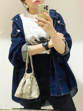 「アイテム（ブルゾン）」を使った、ERIKAさん（レディース・164cm・30代）の秋コーディネート