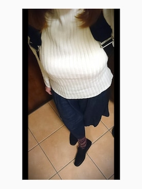 ayaさん（レディース・152cm）の冬コーディネート