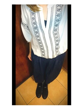 ayaさん（レディース・152cm）の春コーディネート