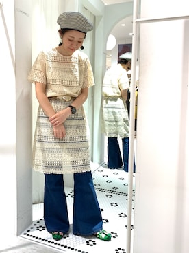 24さん（レディース・160cm）の夏コーディネート