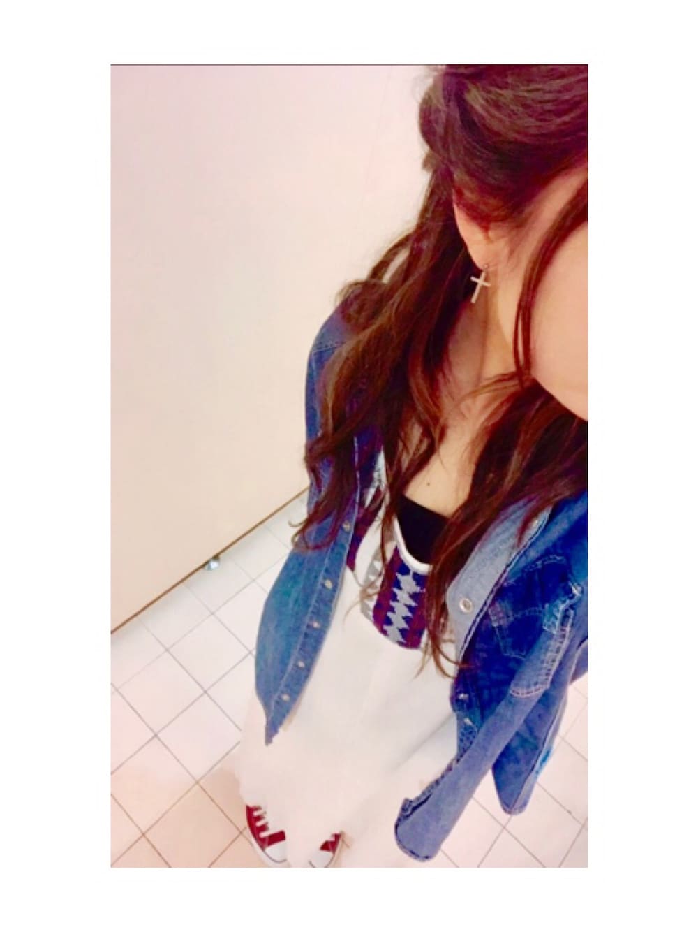 「シンプル、オトナカジュアル、outfit、カジュアル、GU、Ungrid、ootd、プチプラ、フォローミー、f4f」｜「GUのアイテム（シャツ/ブラウス、ブルー系）」を使った、✯Mai✯さん（レディース・161cm）の夏コーディネートの1枚目の写真