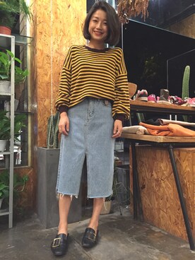 王桃桃儿さんのコーディネート