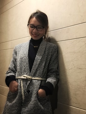「SCOTCH & SODA（スコッチ アンド ソーダ）のアイテム（ジャケット/アウター）」を使った、Maymayさん（レディース・150cm）の秋コーディネート