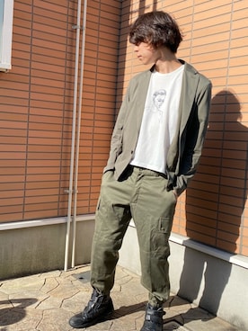 「アタッチメント」｜フルギスキーさん（メンズ・178cm）の春コーディネート