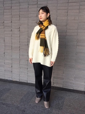 011426haさん（レディース・160cm）の冬コーディネート