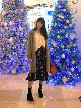 「NICE CLAUP（ナイスクラップ）のアイテム（アクセサリー）」を使った、yukiyukiyukiさん（レディース・168cm）の春コーディネート