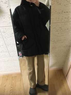 「Didot.（ディドット）のアイテム（ジャケット/アウター）」を使った、thekiさん（レディース・161cm）の冬コーディネート