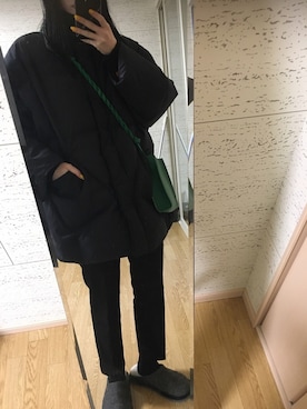 「Didot.（ディドット）のアイテム（ジャケット/アウター）」を使った、thekiさん（レディース・161cm）の冬コーディネート