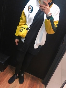 「croxxbones」｜Doris Linさん（レディース・170cm）の冬コーディネート