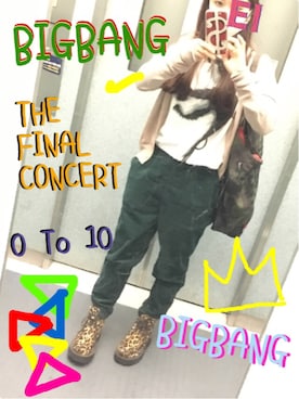 「BIGBANG」｜Eiさん（レディース・160cm・20代）の冬コーディネート