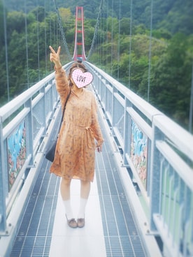 「アイテム（シャツワンピース）」を使った、Eiさん（レディース・160cm・20代）の秋コーディネート