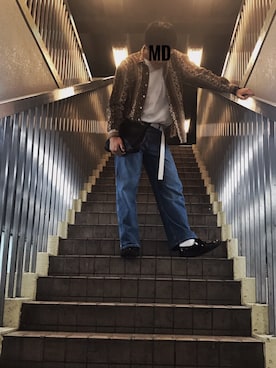 棚と棚のAIDAさん（メンズ・177cm）の秋コーディネート