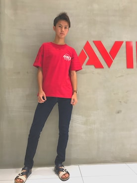 yu- sukeさん（メンズ・182cm）の夏コーディネート