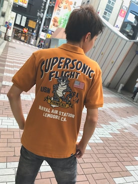 yu- sukeさん（メンズ・182cm）の夏コーディネート