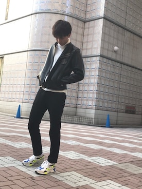 yu- sukeさん（メンズ・182cm）の春コーディネート