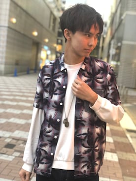 yu- sukeさん（メンズ・182cm）の春コーディネート