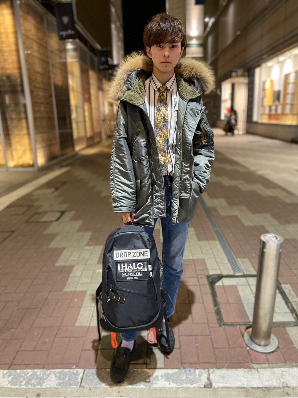 yu- suke｜AVIREXのミリタリージャケットを使ったコーディネート - WEAR