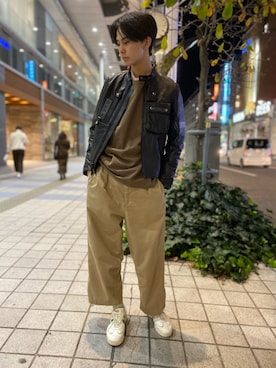 yu- sukeさん（メンズ・184cm）の冬コーディネート