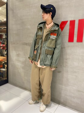 yu- sukeさん（メンズ・184cm）の冬コーディネート