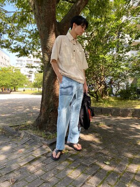 yu- sukeさん（メンズ・184cm）の夏コーディネート