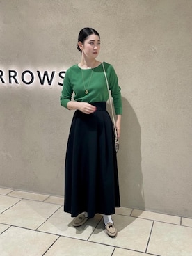 平田（hirata）さん（レディース・165cm）の秋コーディネート