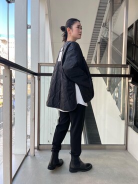 平田(hirata)さん(レディース・165cm)の冬コーディネート